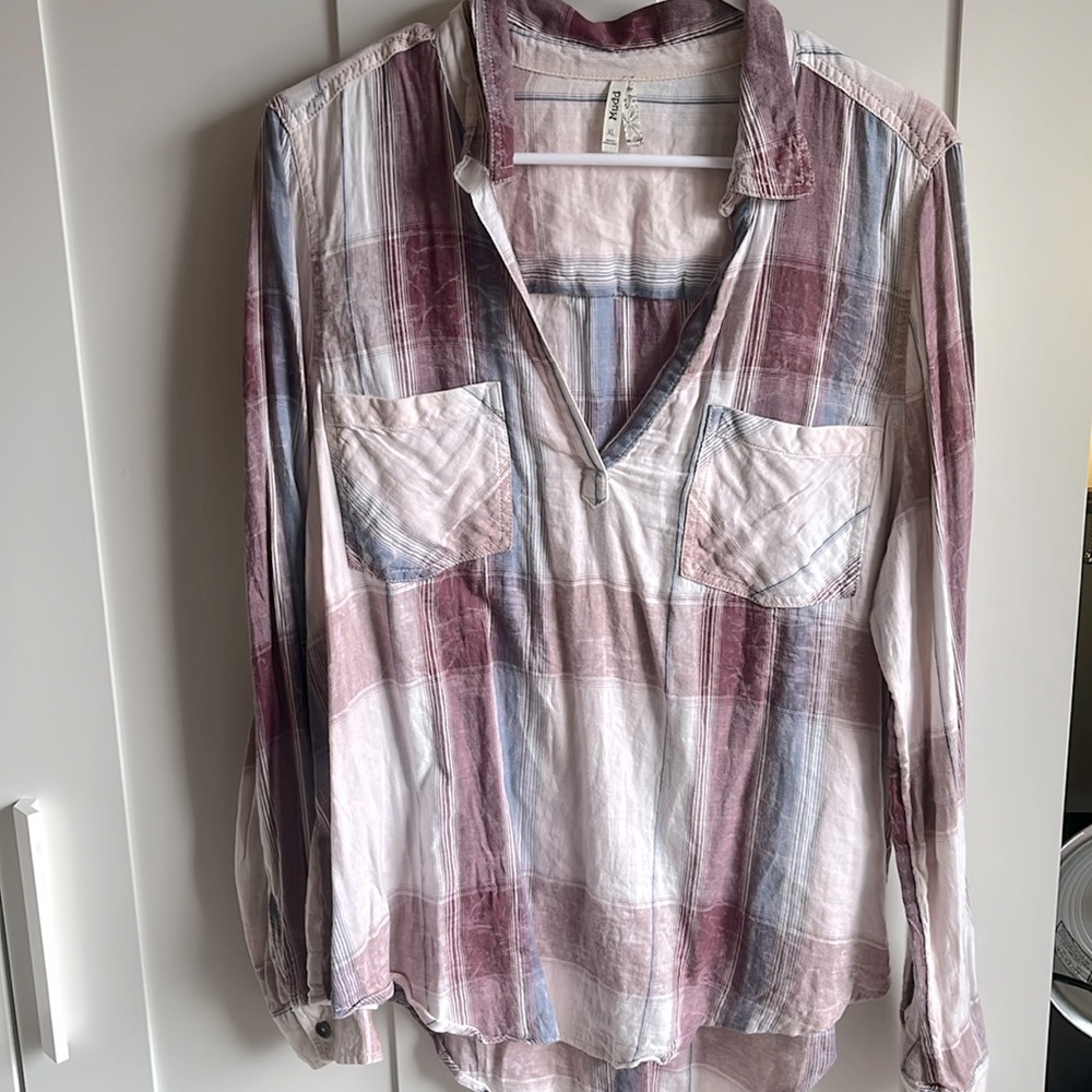 Mudd- lightweight flannel shirt